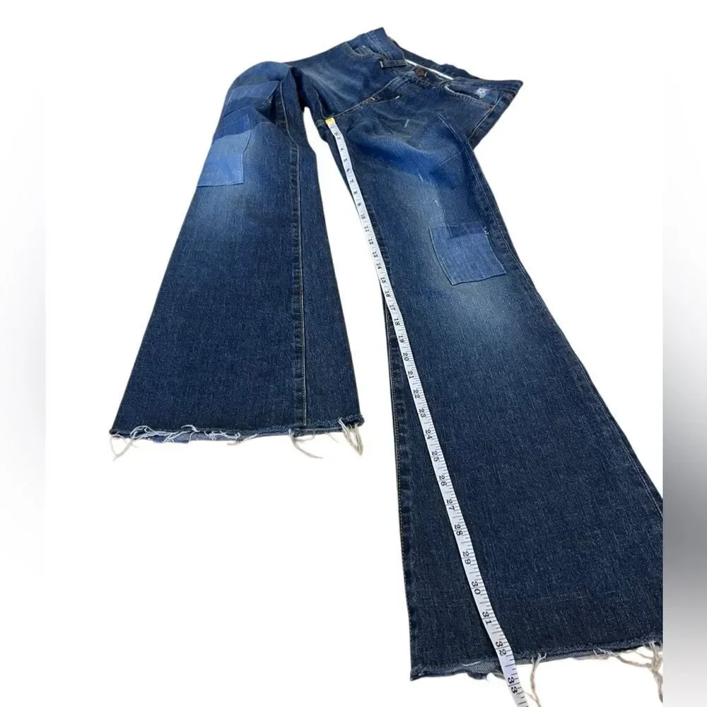 Two Women in the World Low Rise Flare Jeans Size 26/2